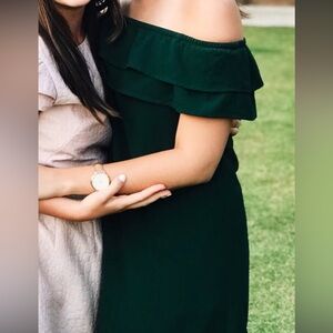 Mary & Mabel Off the Shoulder Dress